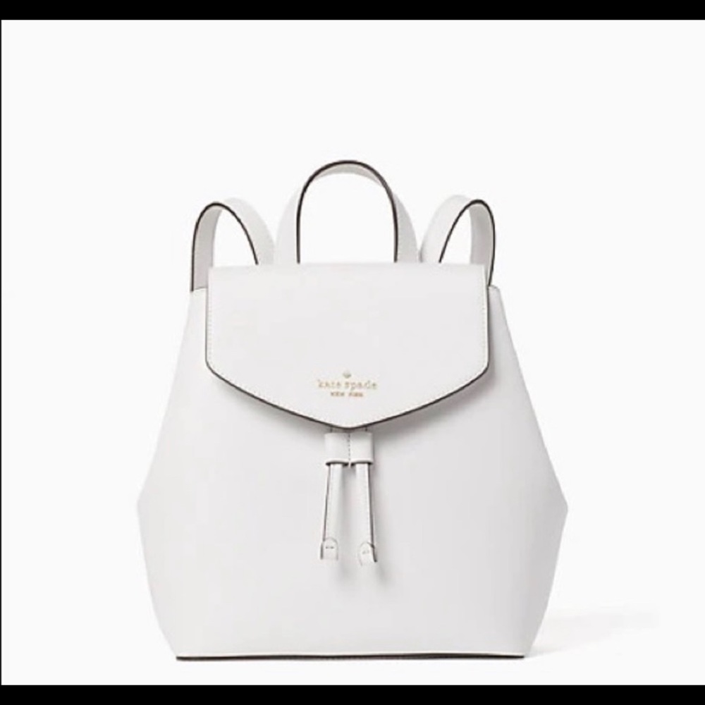 White Kate Spade Backpack Brand New